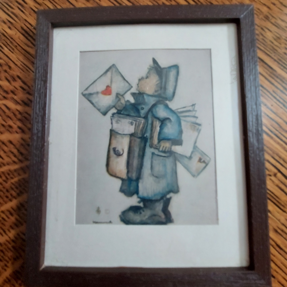 Mini Framed Hummel Print